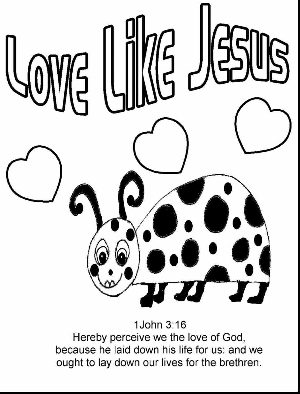 1041x1367 Jesus Loves Me Coloring Page
