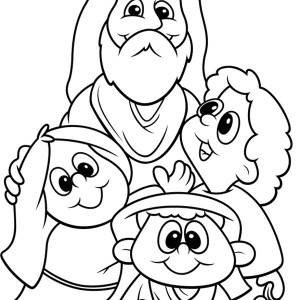300x300 Bugs Drawing With Jesus Loves Me Text Coloring Page Color Luna