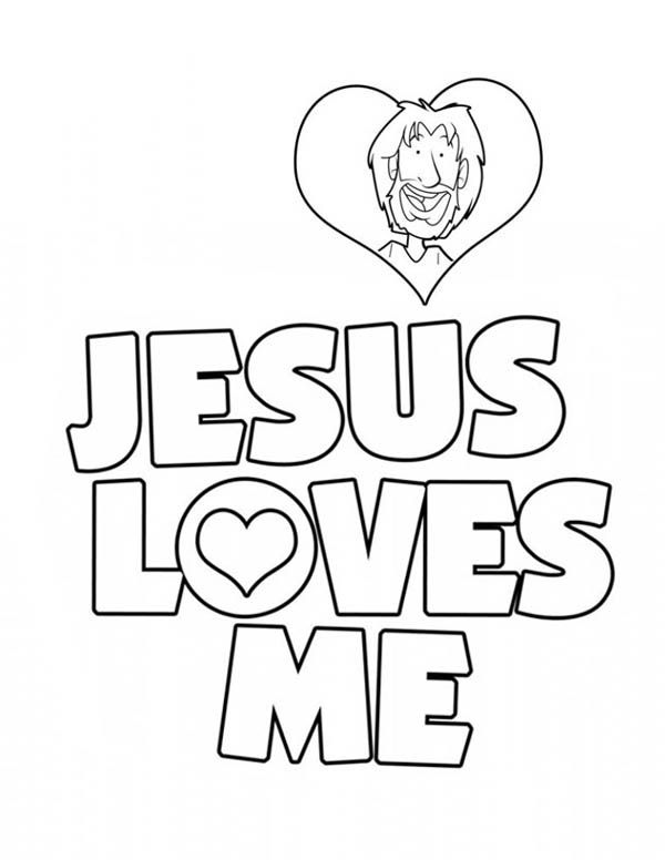 600x776 Coloring Pages Love Jesus Jesus Loves Me, Jesus Love Me