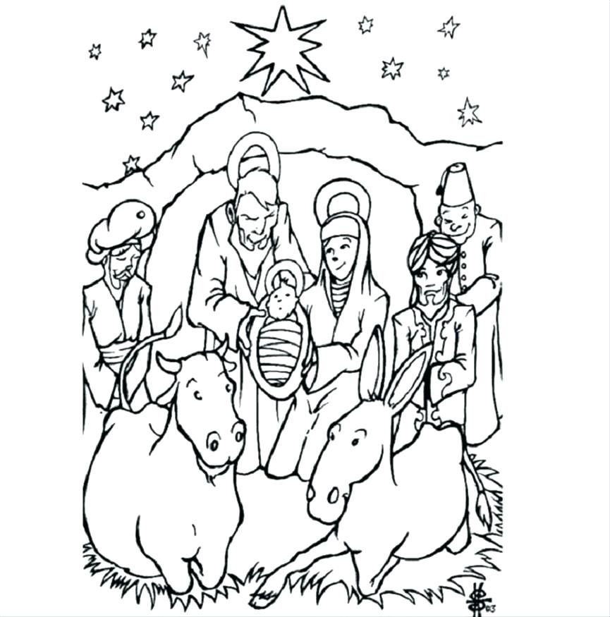 865x875 Jesus On The Cross Coloring Pages Page Crucified Carrying