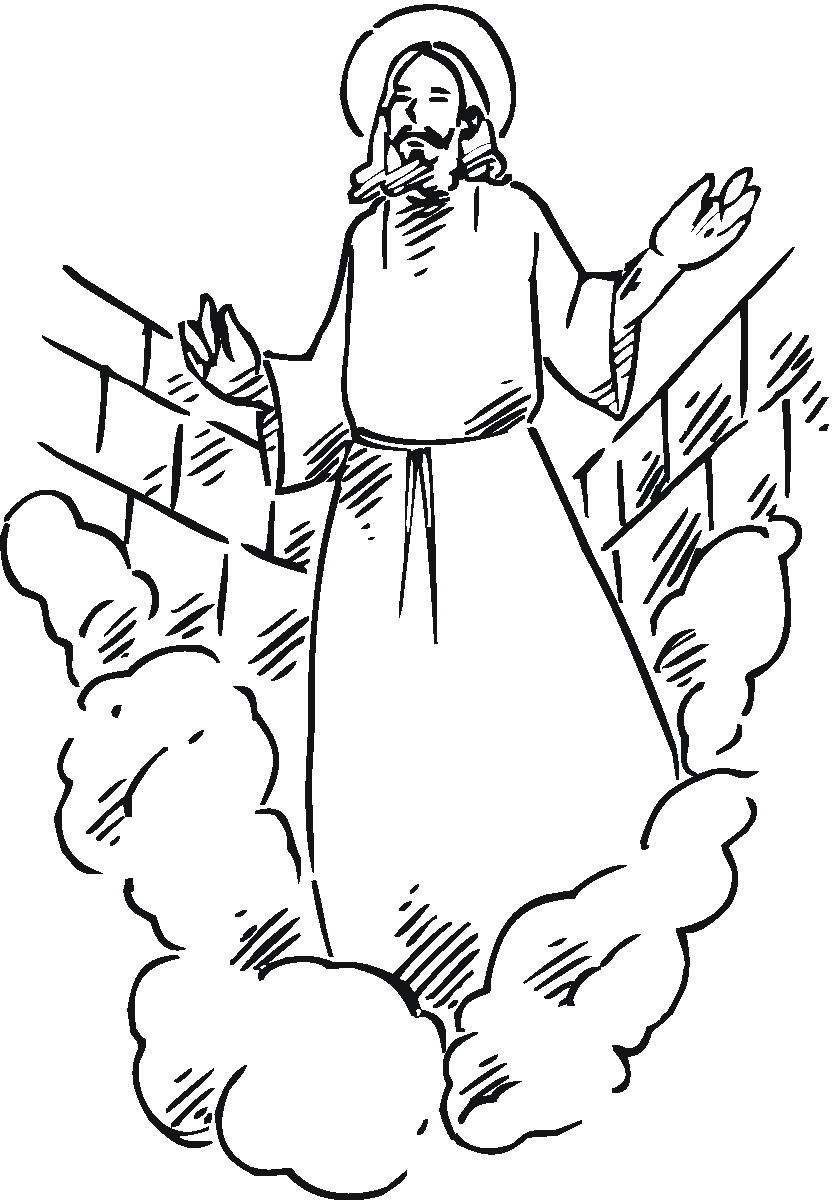 832x1200 Free Printable Jesus Coloring Pages For Kids