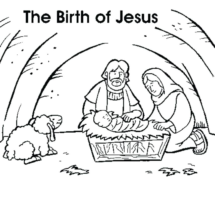 856x800 Happy Birthday Jesus Coloring Page Coloring Page Printable