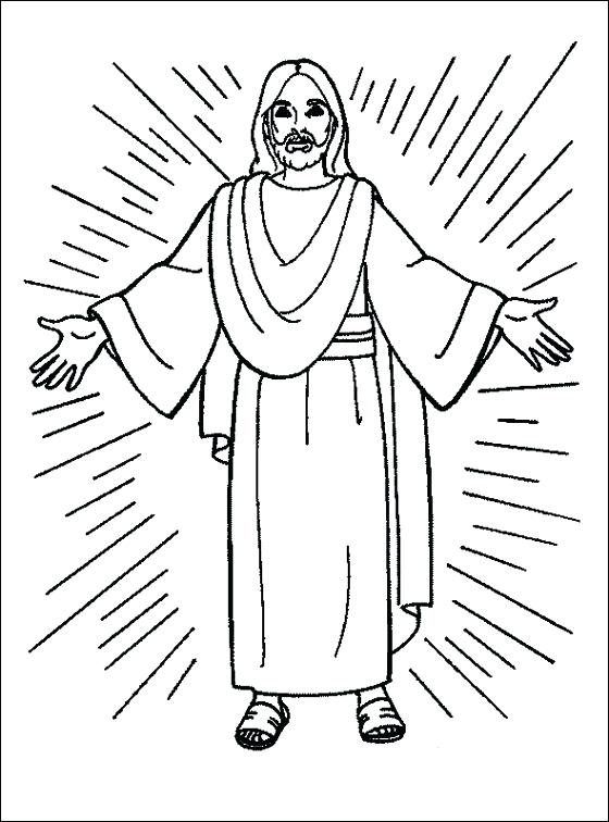 560x756 Jesus Printable Coloring Pages 18fa3a37a56b6a0eecdcb58007abf271