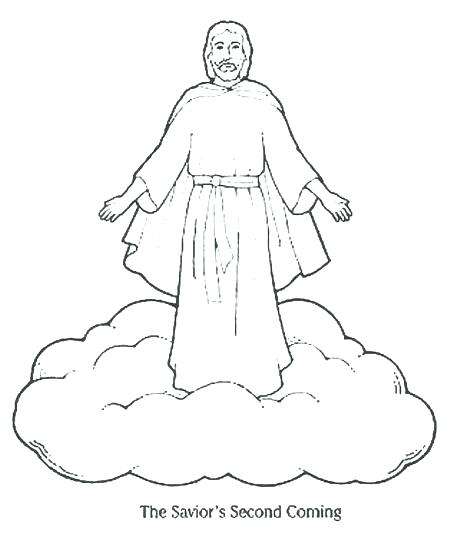 450x559 Jesus Resurrection Coloring Pages Click To See Printable Version