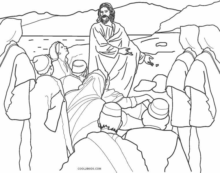 761x600 Free Printable Jesus Coloring Pages For Kids Cool2bkids