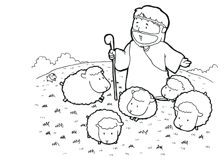 926x662 Good Shepherd Coloring Page Shepherd Coloring Pages Shepherd