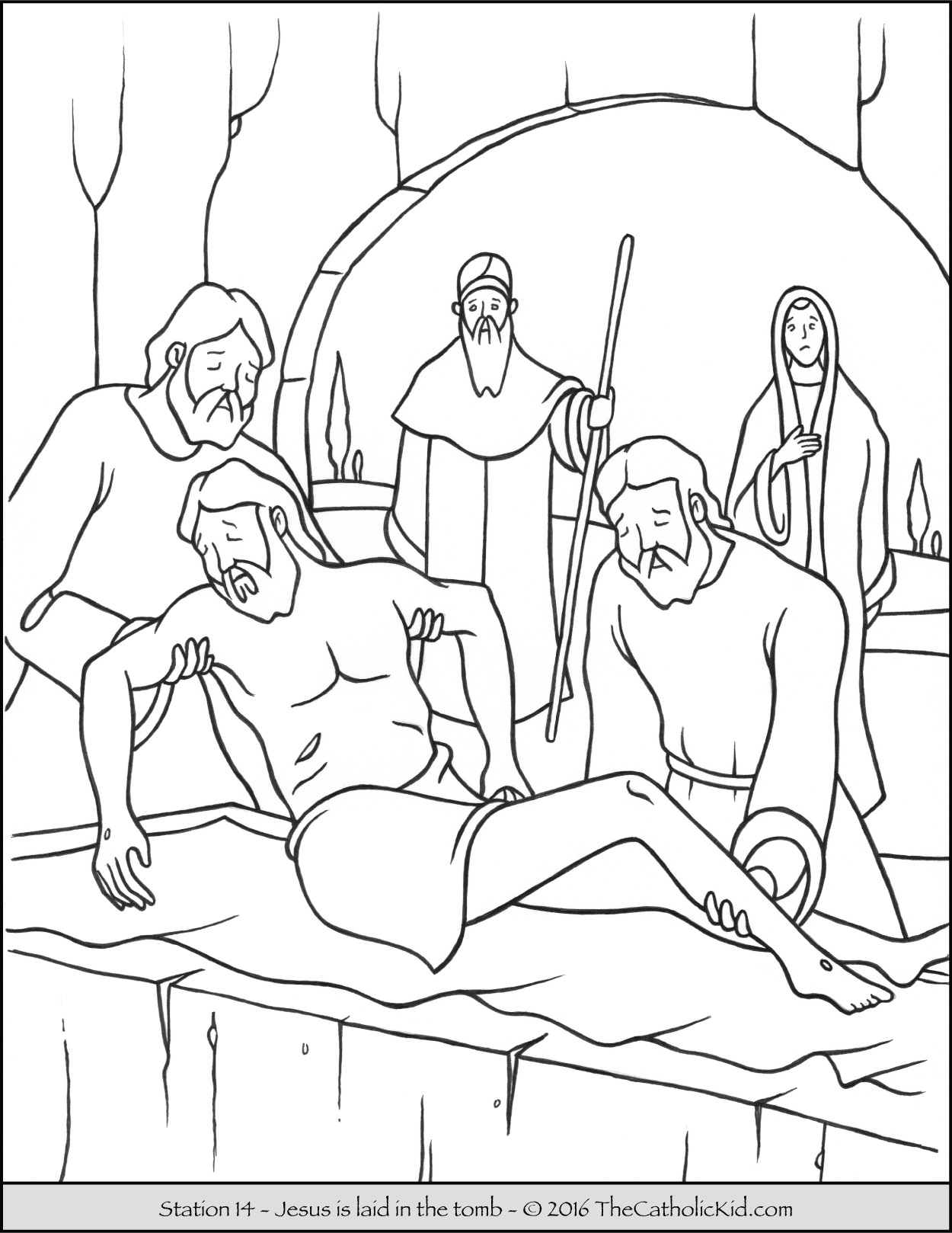 1250x1618 Stations Of The Cross Coloring Pages