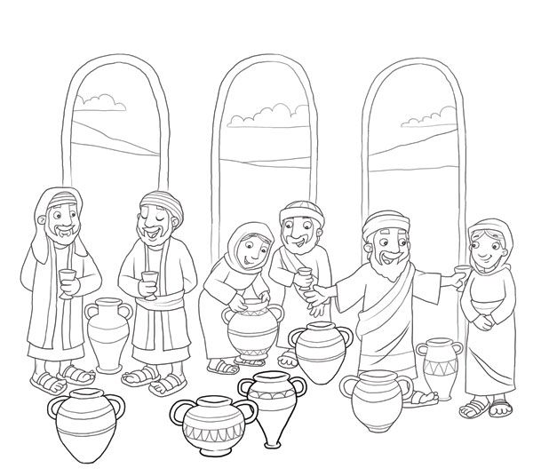 600x536 30 Best Jesue Turns Water Into Wine!!! Images