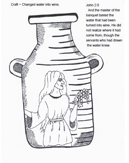 412x519 Jesus Turns Water Into Wine Craft 32 Best Z Cc Water Into Wine