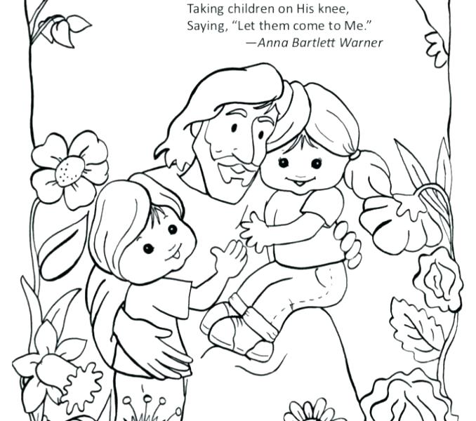 678x600 Jesus Coloring Page And Children Coloring Page For Loves