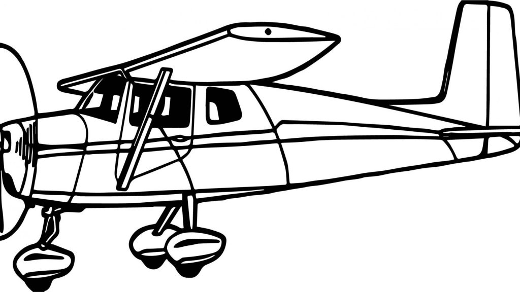 1024x576 Terrific Airplane Coloring Pages Printable With General Airplanes