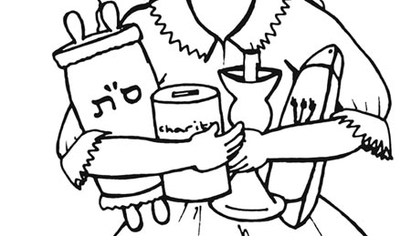 450x259 Vayelech Coloring Page