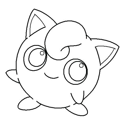 475x475 Jigglypuff Coloring Pages Coloring Pages Coloring Page By M