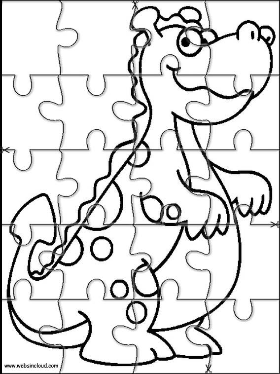 568x758 Printable Jigsaw Puzzles To Cut Out For Kids Animals 6 Coloring