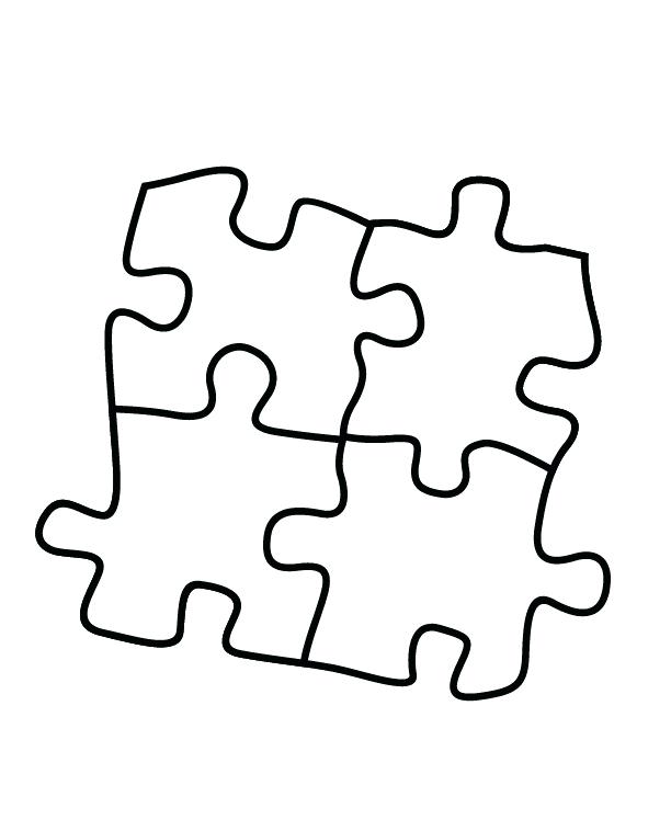 612x758 Puzzle Coloring Page Puzzle Coloring Pages Jigsaw Piece Page
