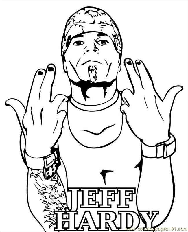 Jimi Hendrix Coloring Pages