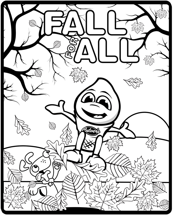 600x744 Menu Coloring Pages