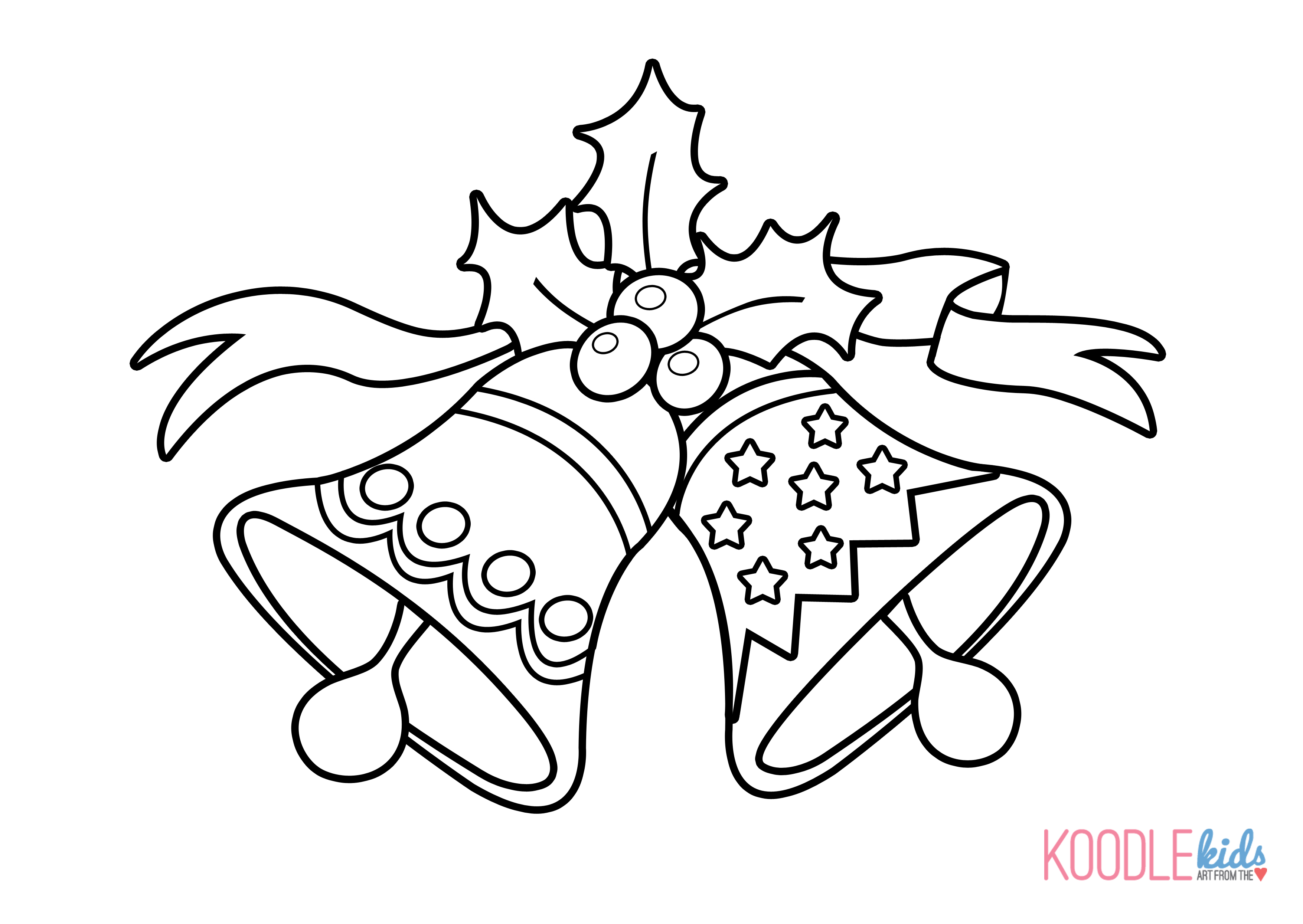 3510x2490 Best Photos Of Free Printable Christmas Jingle Bells Coloring
