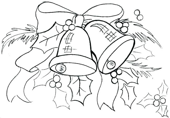 650x451 Bells Coloring Pages Jingle Bells Coloring Pages Jingle Bells
