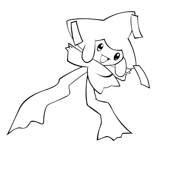 600x600 Legendary Pokemon Jirachi Colo