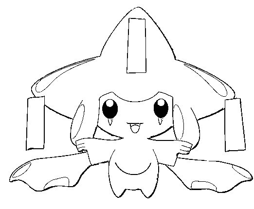 522x430 Best Of Jirachi Pokemon Coloring Pages Coloring Ws