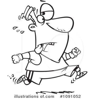 400x420 Jogging Clipart