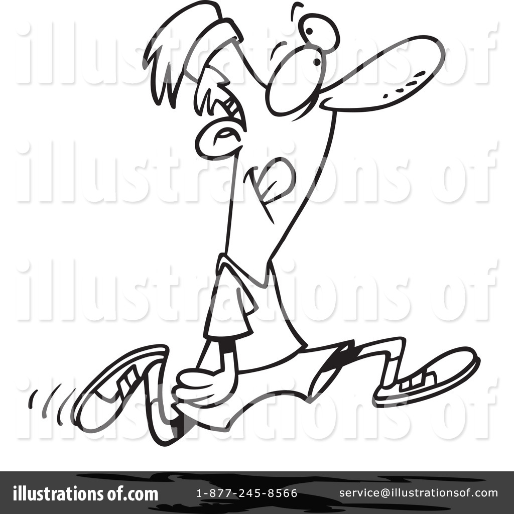 1024x1024 Jogging Clipart