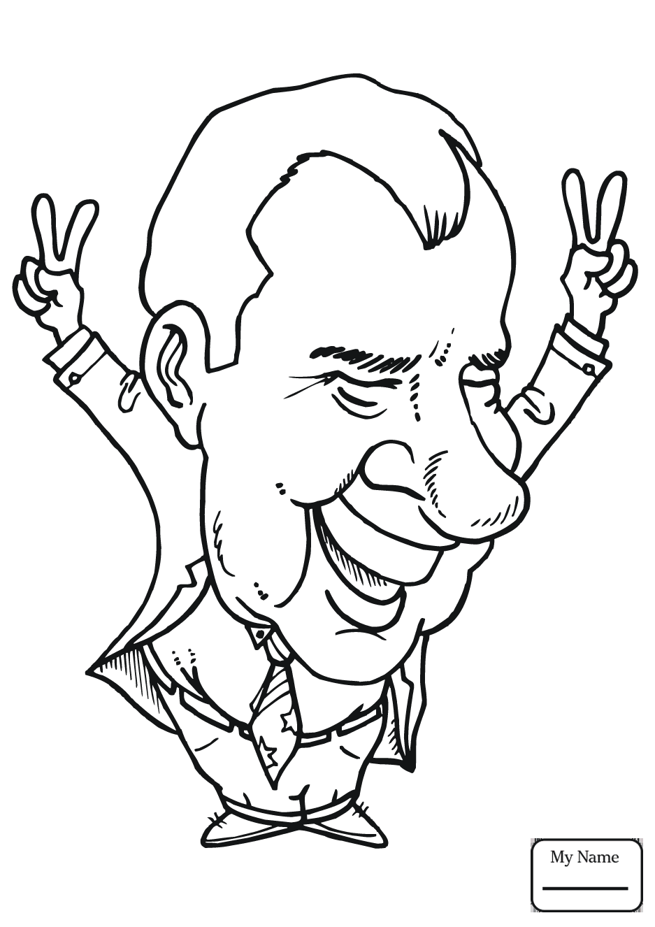 937x1326 Huge Gift John Quincy Adams Coloring Page Caricature Free