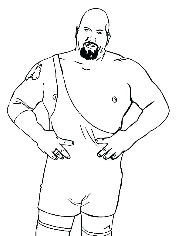 600x776 Wwe Coloring Pages John Cena Printable Coloring Pages Wrestling