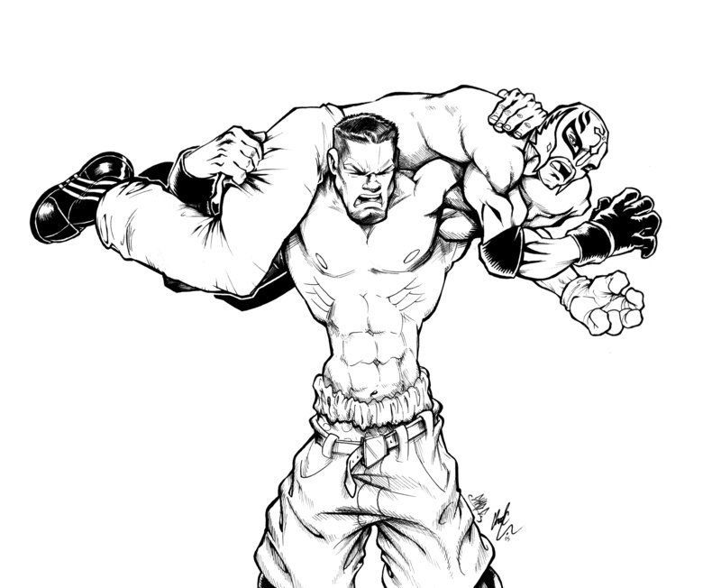 800x652 Free Printable Wwe Coloring Pages For Kids John Cena, Wwe