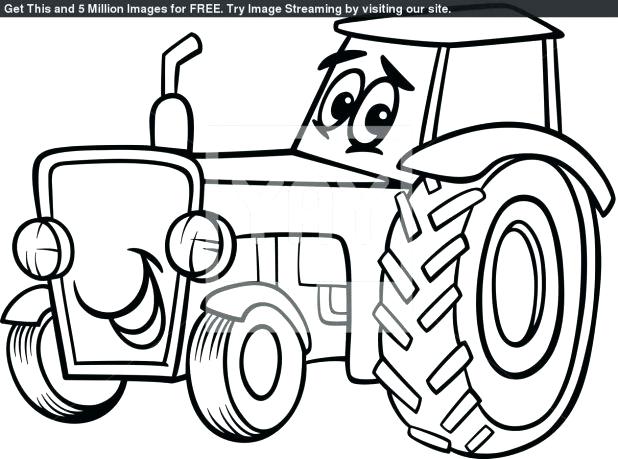 618x459 John Deere Coloring Book Pin Tractor Line Drawing 2 Awesome John