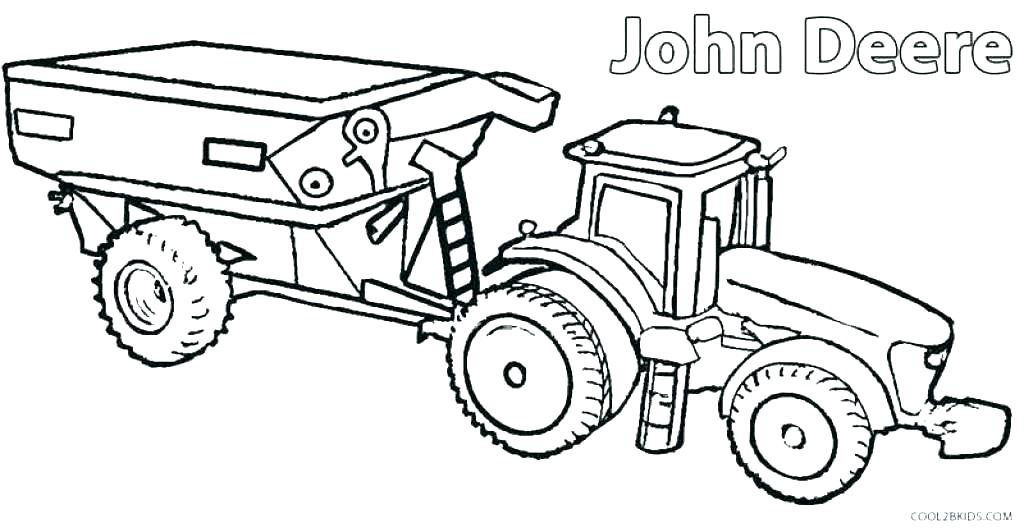 1024x532 Free Deer Coloring Pages Best Printable John Deere Online Tr