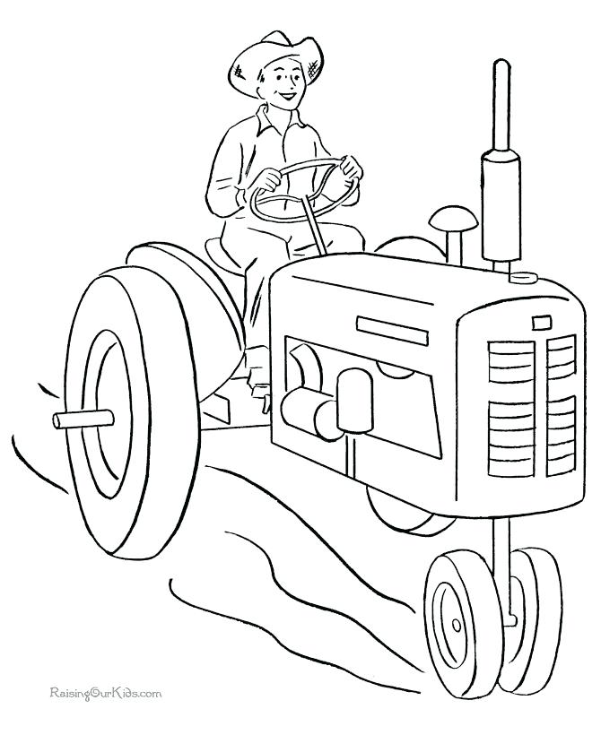 670x820 Lovely John Deere Combine Coloring Pages Or Drawn Tractor Coloring