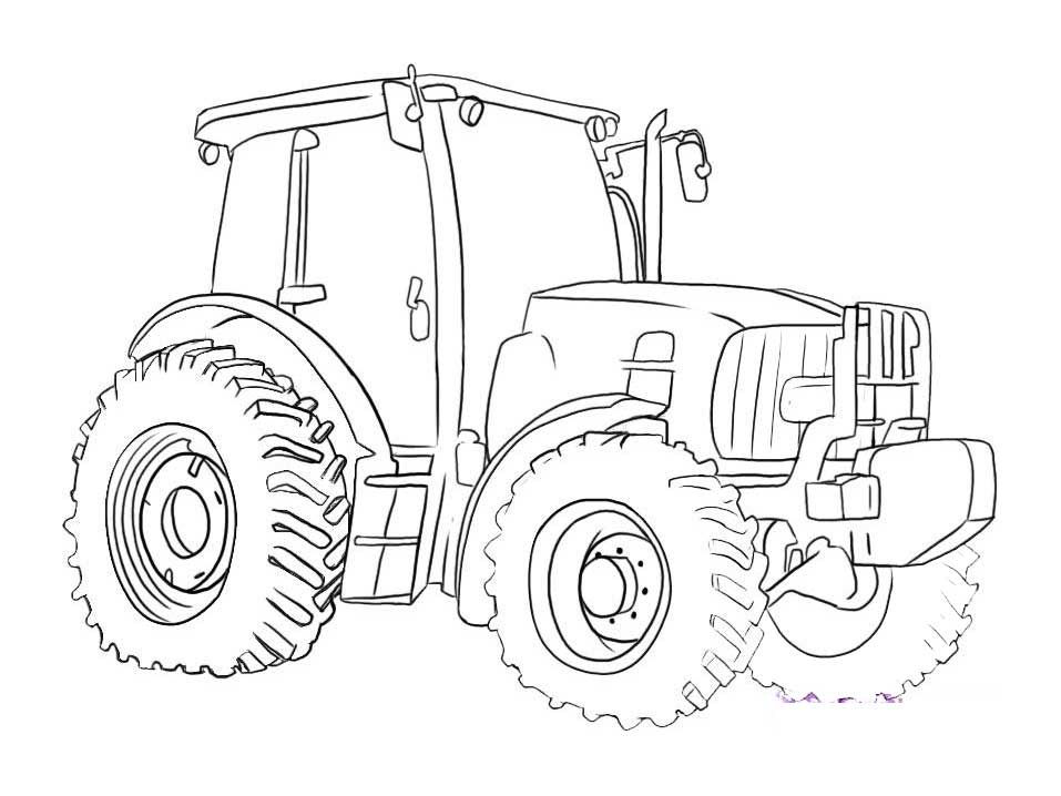 957x718 Pin By Shreya Thakur On Free Coloring Pages Tractor