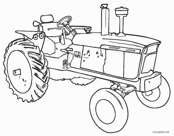 580x452 Printable John Deere Coloring Pages For Kids Cool2bkids