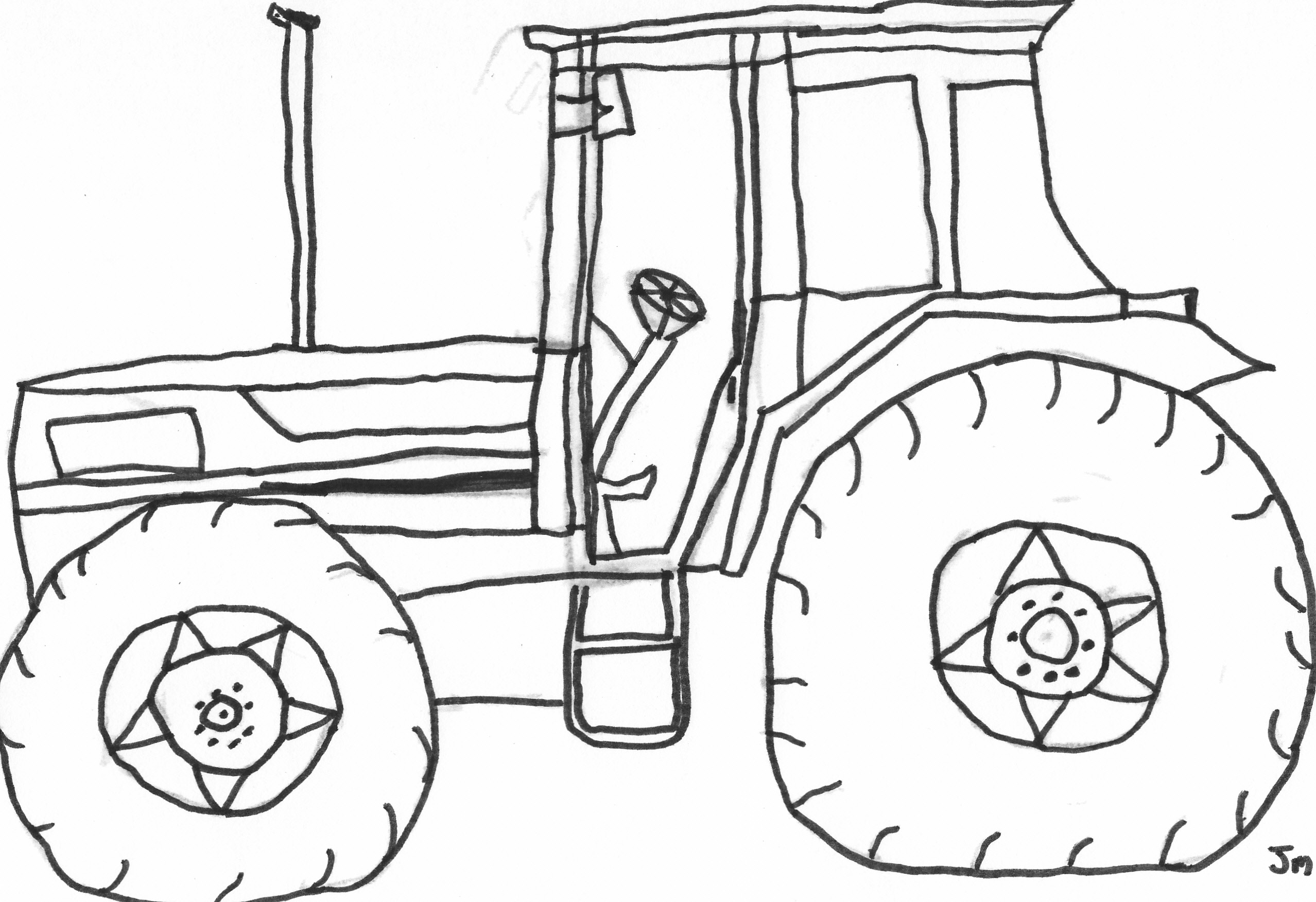 2556x1752 John Deere Coloring Pages