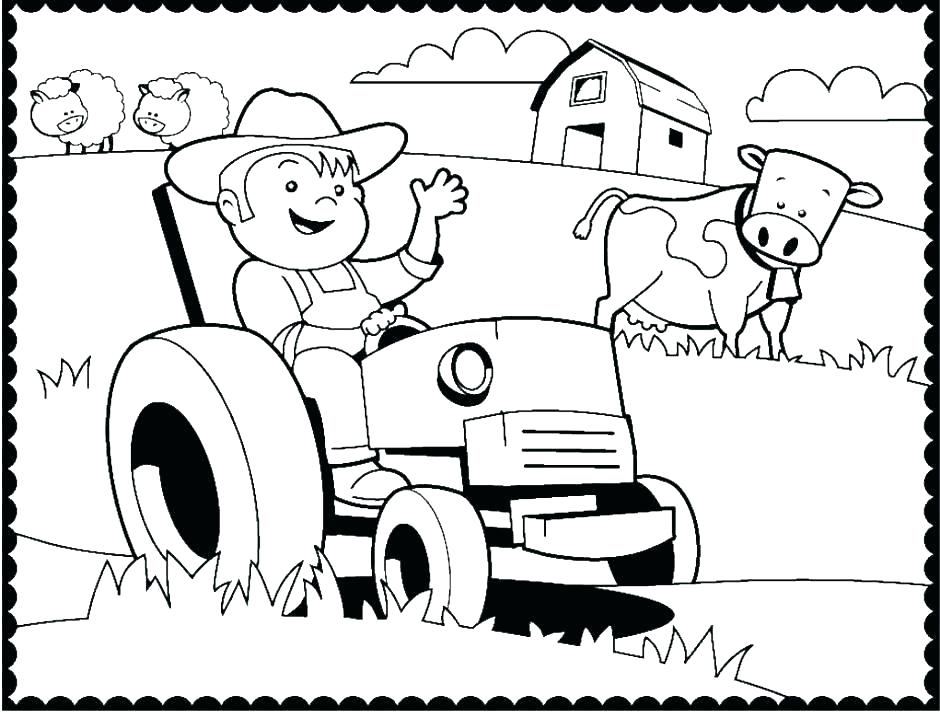 940x718 John Tractor Coloring Pictures John Tractor Coloring Pictures John