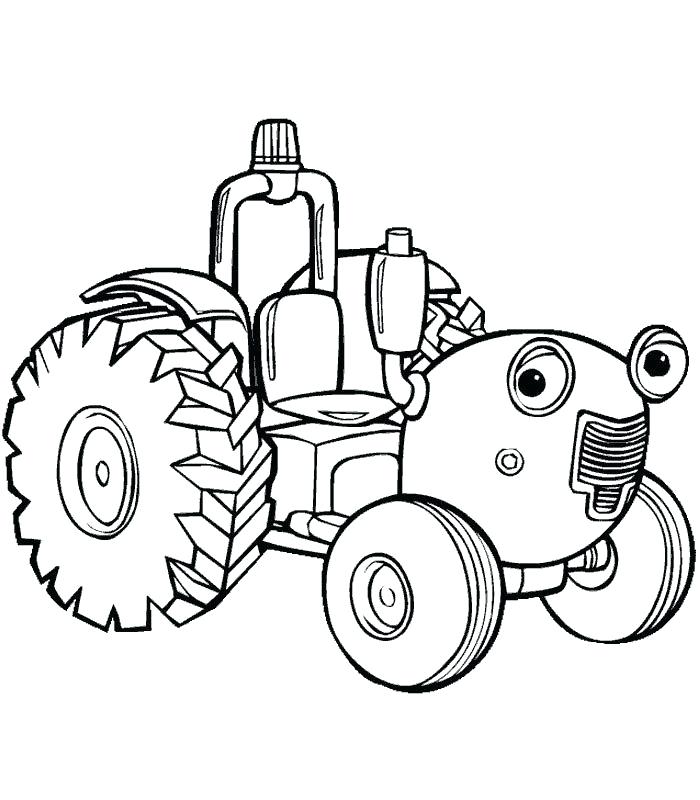 700x800 Tractor Printable Coloring Pages Tractor Coloring Pages Printable