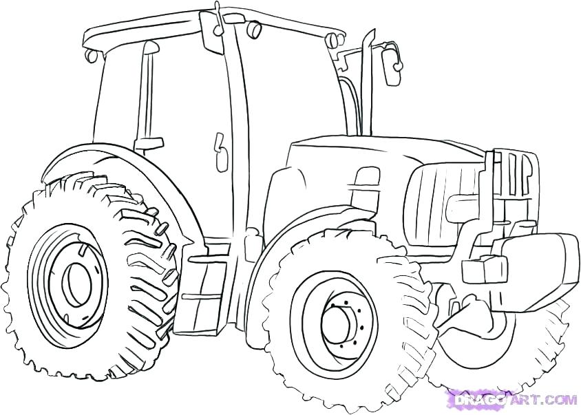 844x603 John Deere Coloring Book