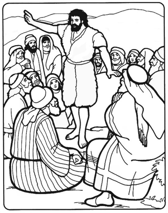 540x687 70 Best Sunday School John The Baptist Images On John