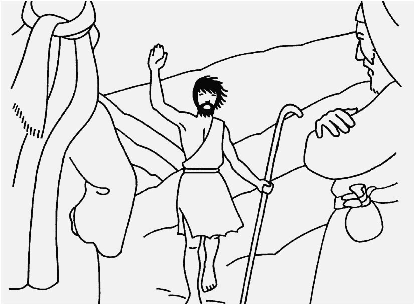827x609 The Perfect Collection Baptism Coloring Pages Trendy