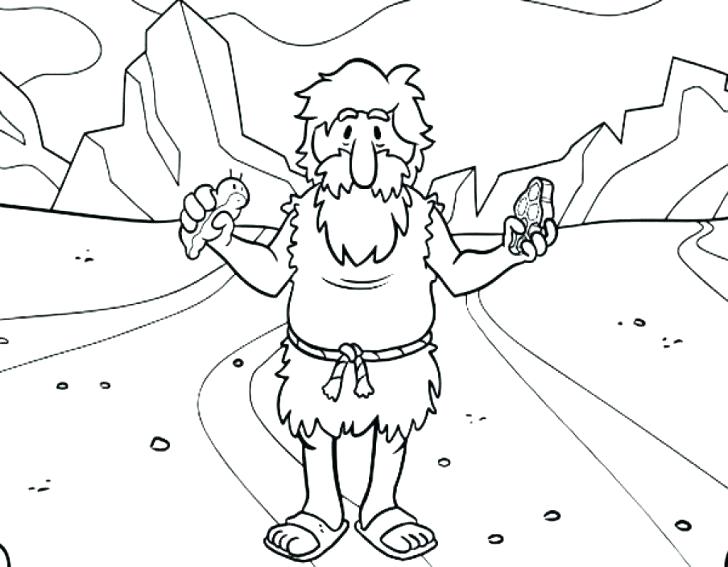 728x567 John The Baptist Coloring Page Printable Coloring Page Baptism