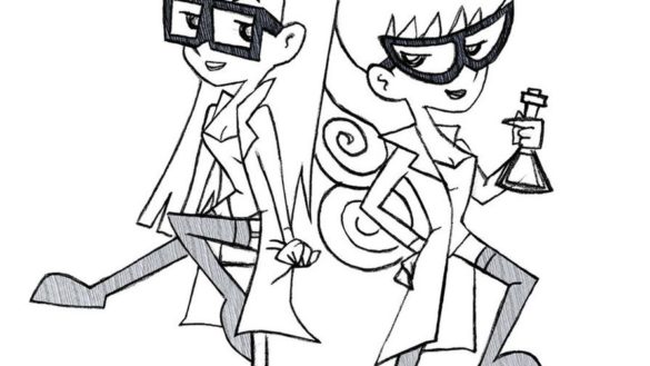 585x329 Johnny Test Coloring Pages 19 With Johnny Test Coloring Pages