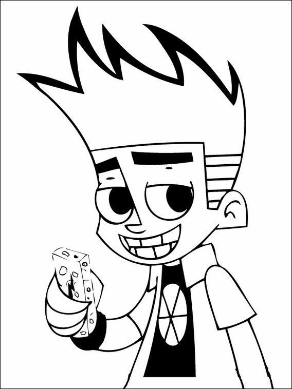 568x758 Johnny Test Coloring Pages 5 Coloring Pages For Kids
