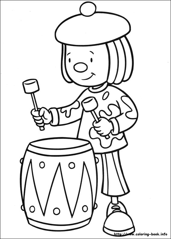 567x794 Jojo Circus Coloring Picture