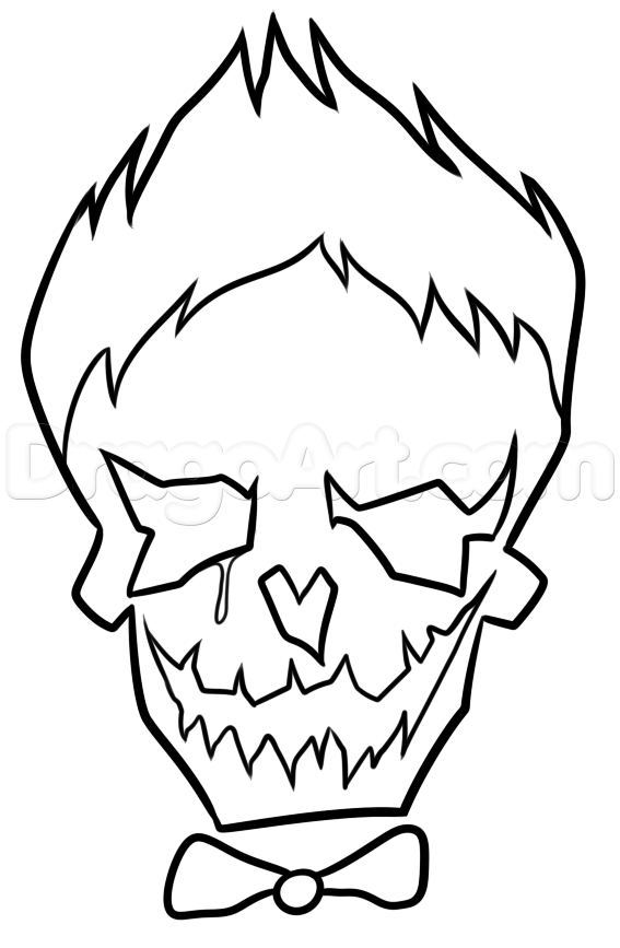567x867 Suicide Squad Coloring Pages