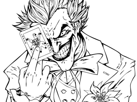 440x330 32 Coloring Pages Joker, Harley Quinn Coloring Pages Best Coloring