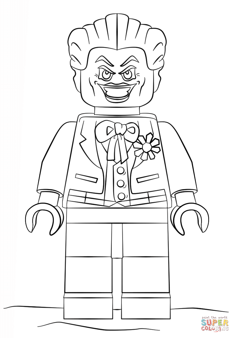 824x1186 Marvelous Joker Coloring Pages Printable With And Book