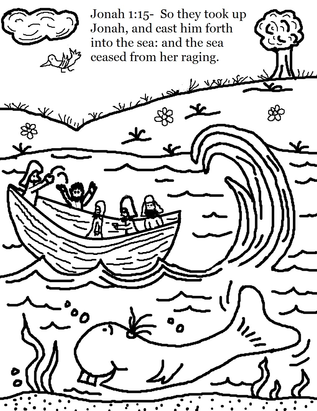 1019x1319 Jonah Coloring Pages Inspirational Jonah And The Whale Coloring