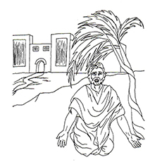 Jonah Bible Coloring Pages